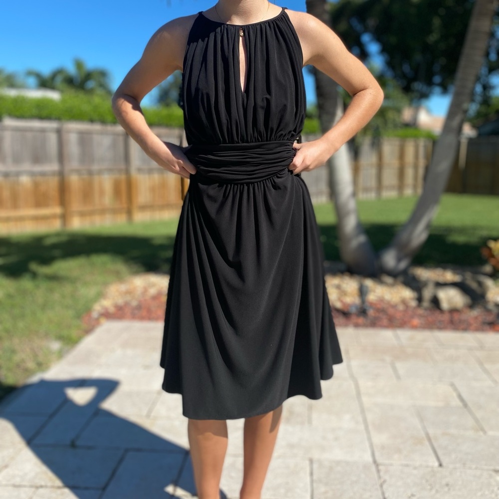 White House Black Market Dress WHBH Sz 4